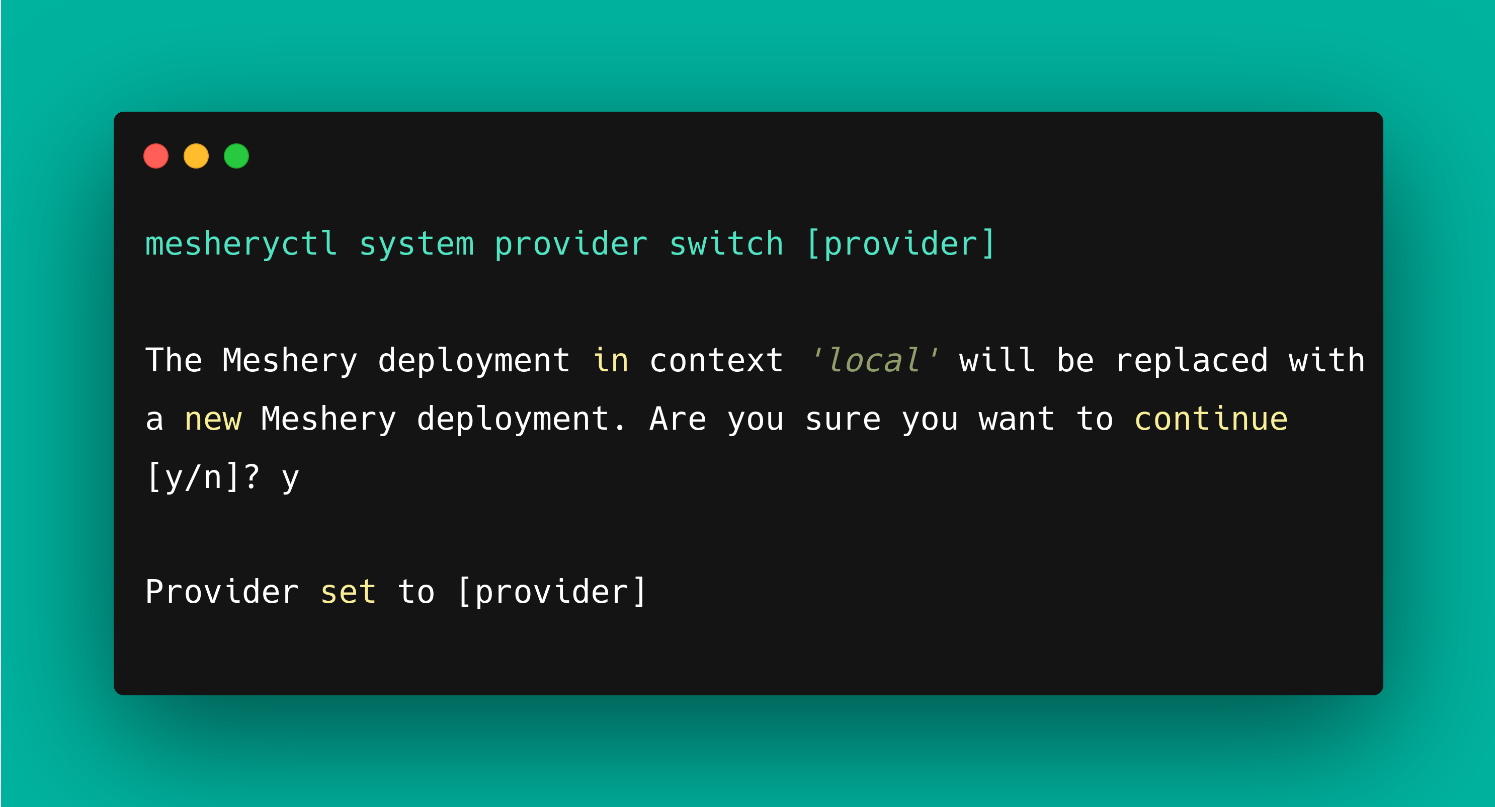 System Provider